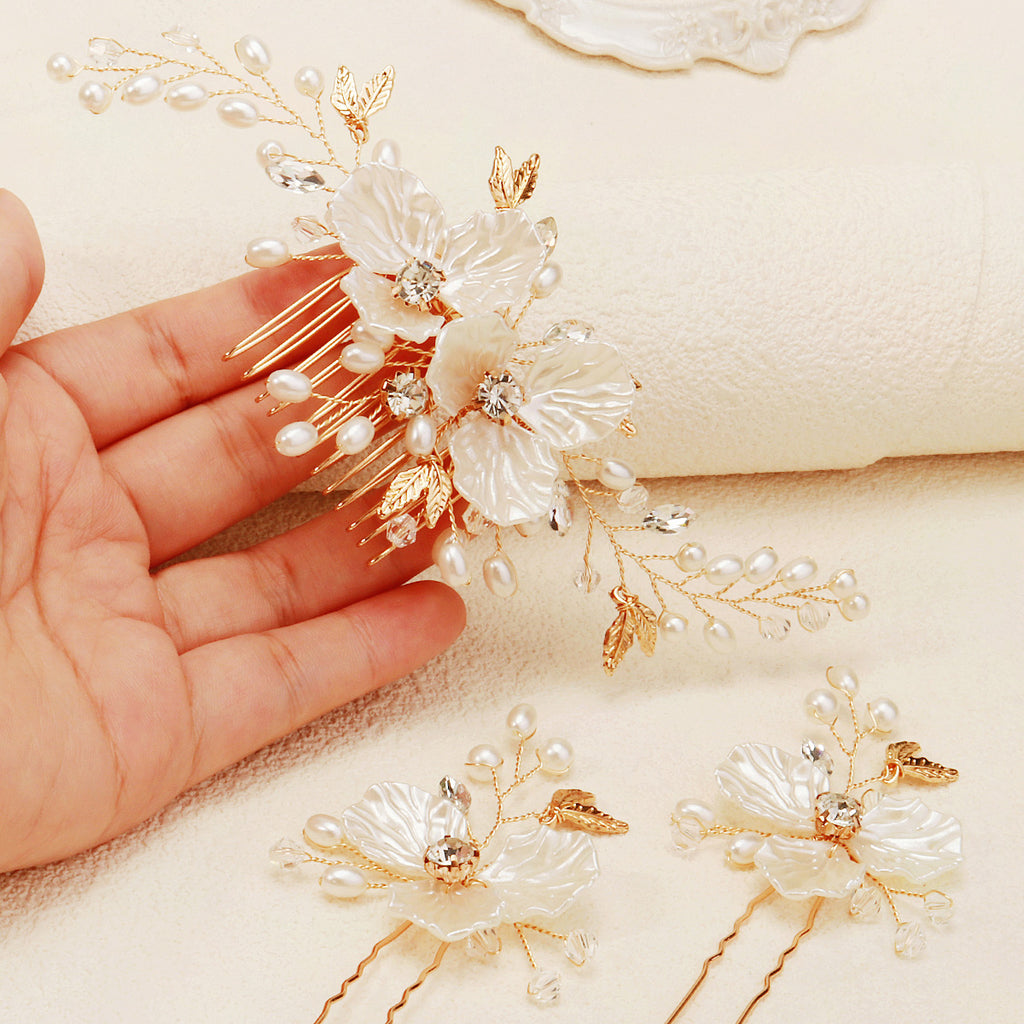 Pack of 3 beautiful hair pins