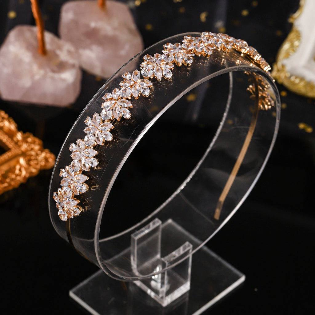 Luxury zirconia hairband