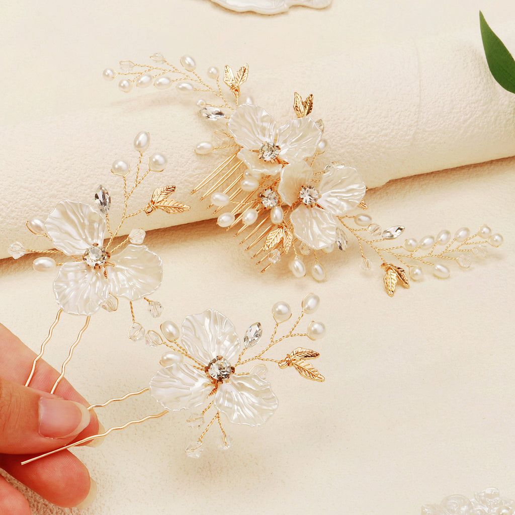 Pack of 3 beautiful hair pins