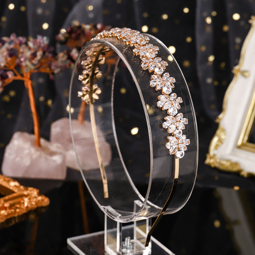 Luxury zirconia hairband
