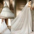 Soft tulle veil