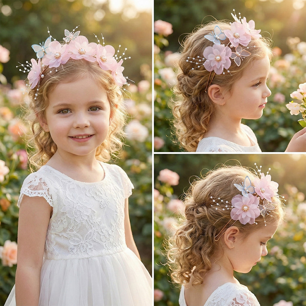 Butterfly shimmering headband