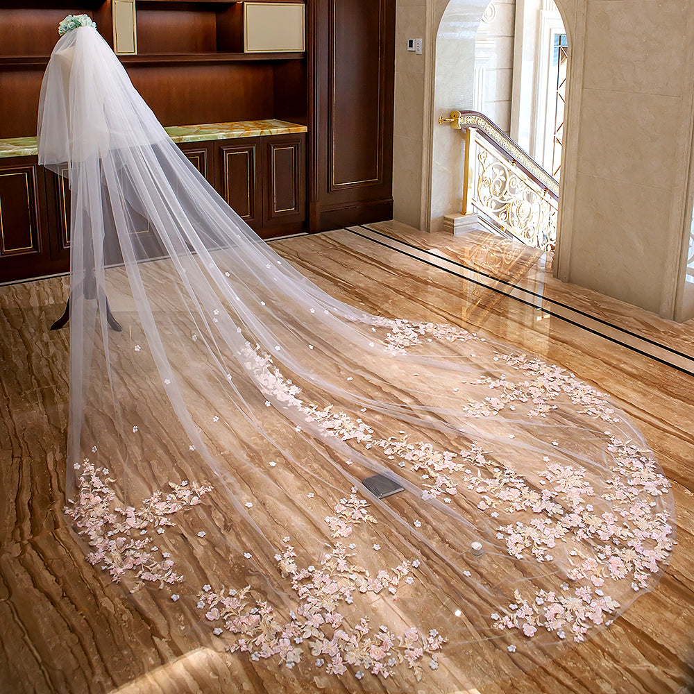 2 tier cathedral veil