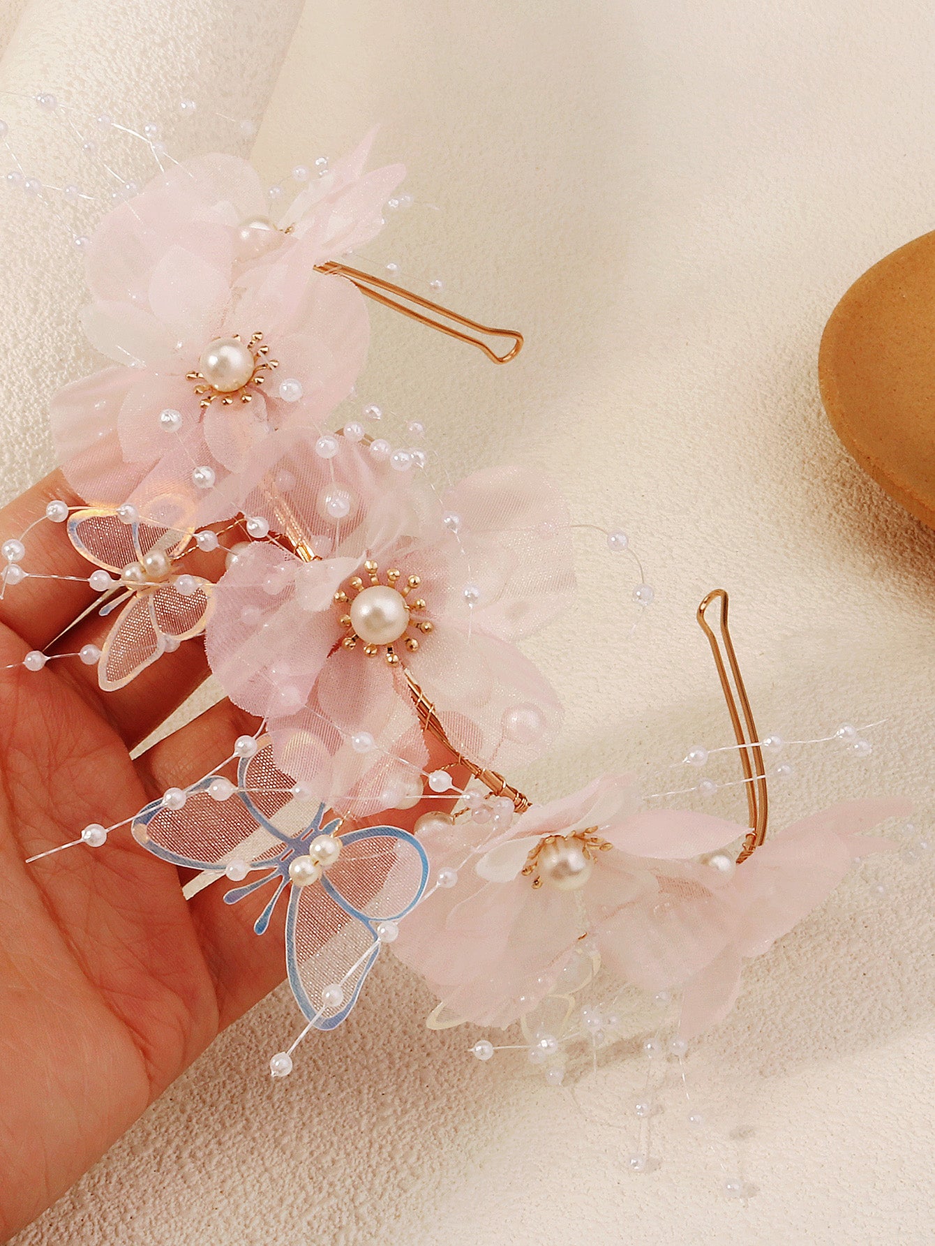 Butterfly shimmering headband