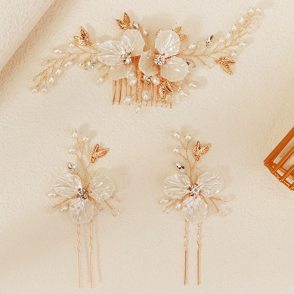 Pack of 3 beautiful hair pins