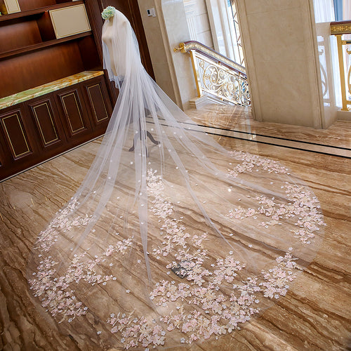 2 tier cathedral veil