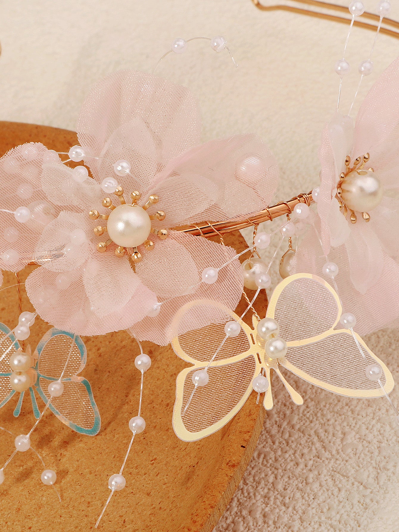 Butterfly shimmering headband