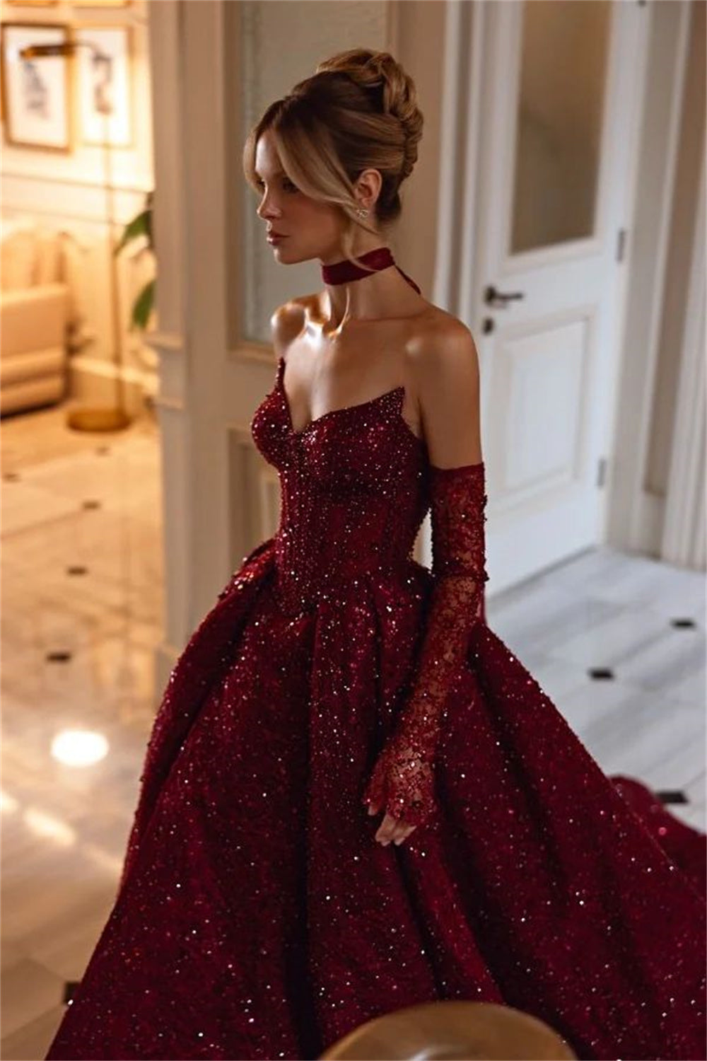 Vivian Sparkle Ball Gown