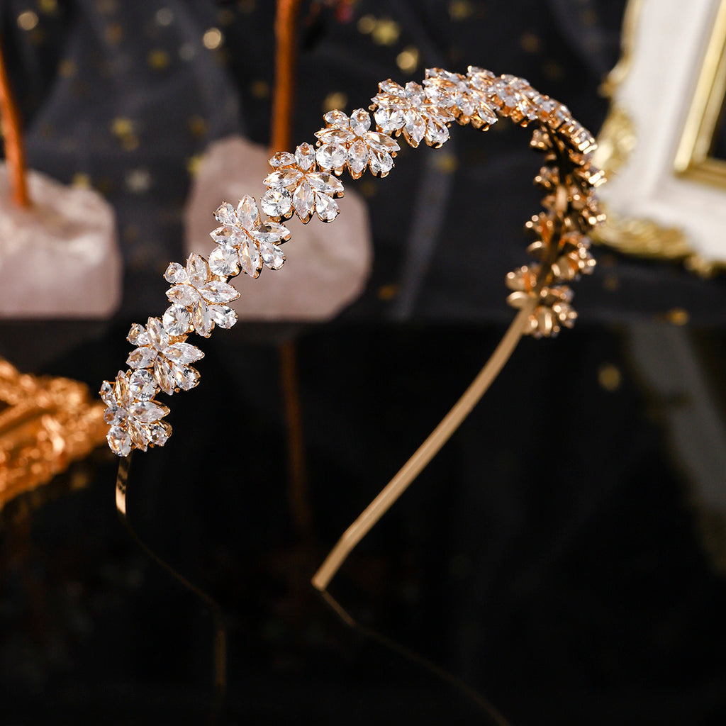 Luxury zirconia hairband